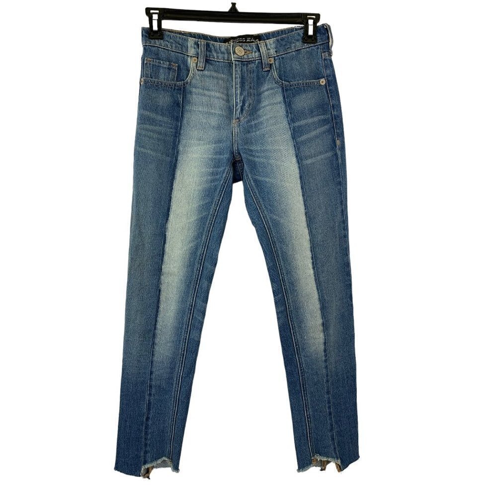 Express Jeans Women's Denim Multi-Pattern Jeans